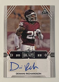 Denani Richardson RC Auto 2022 Leaf Draft Rookie #BA-DR1 - NCAA Texas A&M Aggies