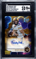 20/50* 2023 Bowman U Best Brady Cook RC Auto Best of 23 Orange Refractor - SGC 9