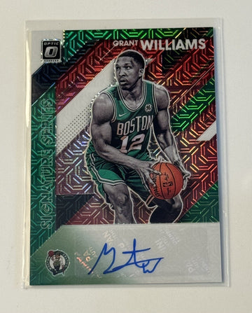 Grant Williams* Prizm Auto 2019-20 Donruss Optic SIGNATURE SERIES CHOICE #SSGWL