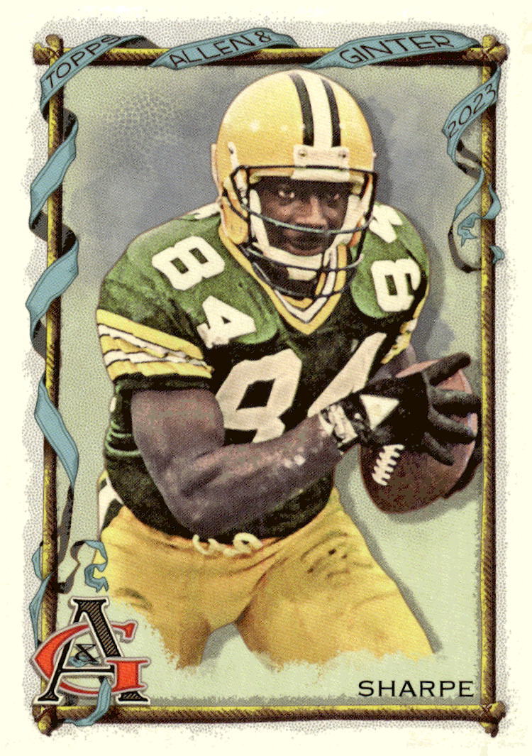 2023 Topps Composite Sterling Sharpe* - NFL Green Bay Packers Football Card #406