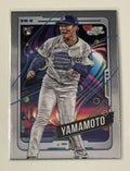 2024 Topps Chrome COSMIC Yoshinobu Yamamoto RC* - MLB LA Dodgers Rookie Card 125