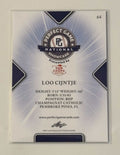 2021 Leaf Perfect Game National Showcase Loo Cijntje rookie MLB Mariners card back view