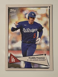 2022 Topps X 1952 Topps by Naturel Freddie Freeman - MLB LA Dodgers Baseball #23