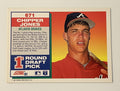 Chipper Jones* Score 1991 Card # 671 1st Round Draft Pick MLB Atlanta Braves HOF