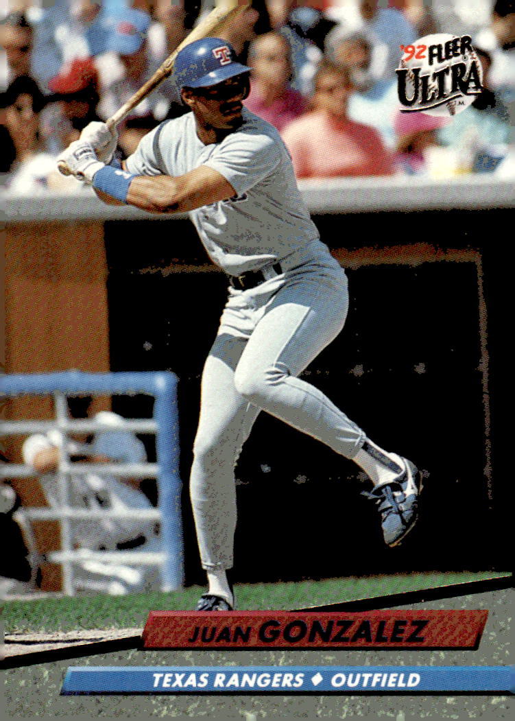 1992 Ultra #132 Juan Gonzalez