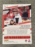 2022 Panini Prestige JOE BURROW Bengals BASE CARD #57🔥 NFL Cincy Bengals MINT!