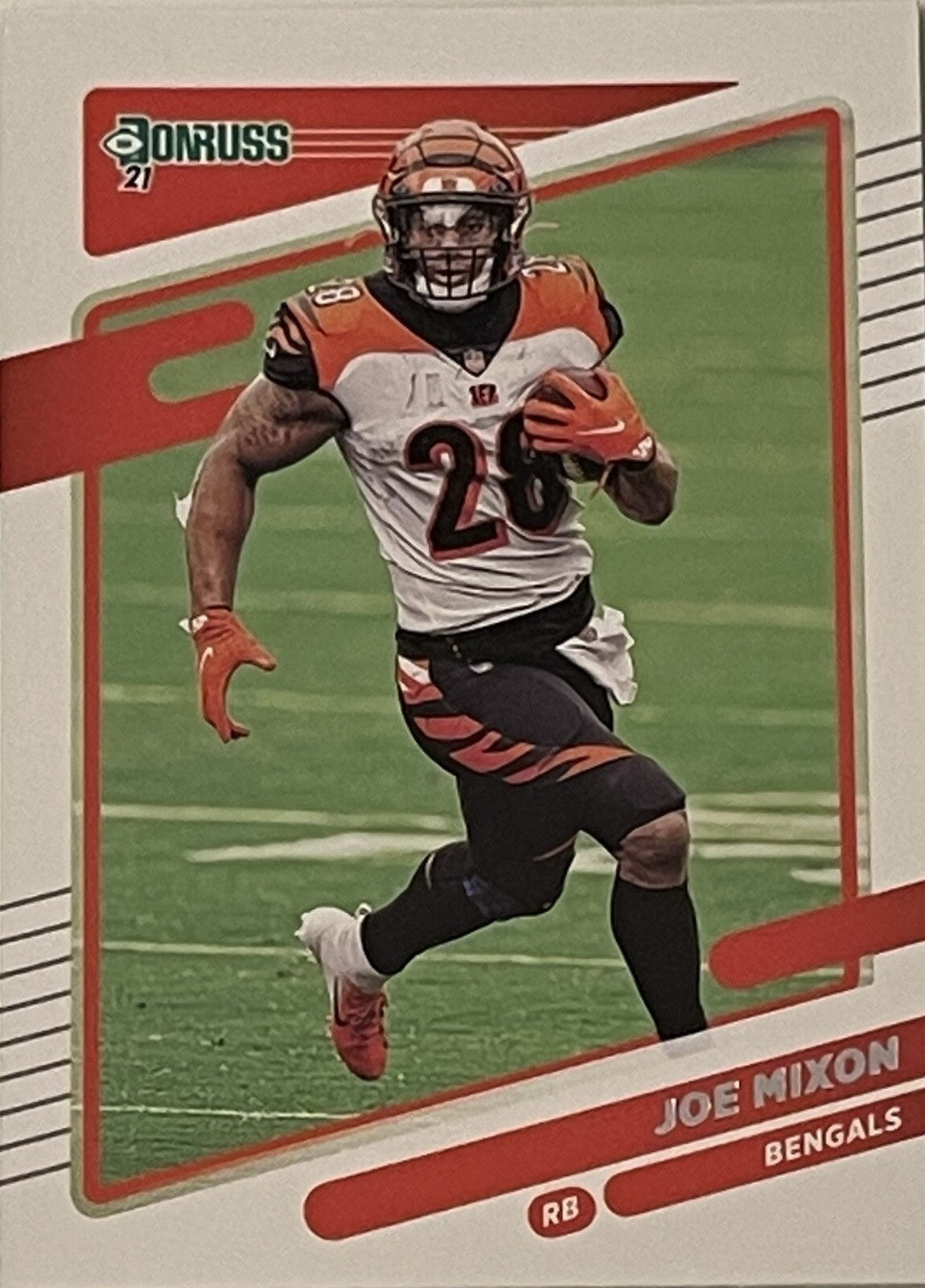 JOE MIXON 2021 Panini Donruss Football Card #212 NFL Cincinnati Bengals Football