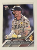 2024 Topps Now Jackson Merrill RC - 2nd Walk-Off HR During 2024 Card #591 Padres