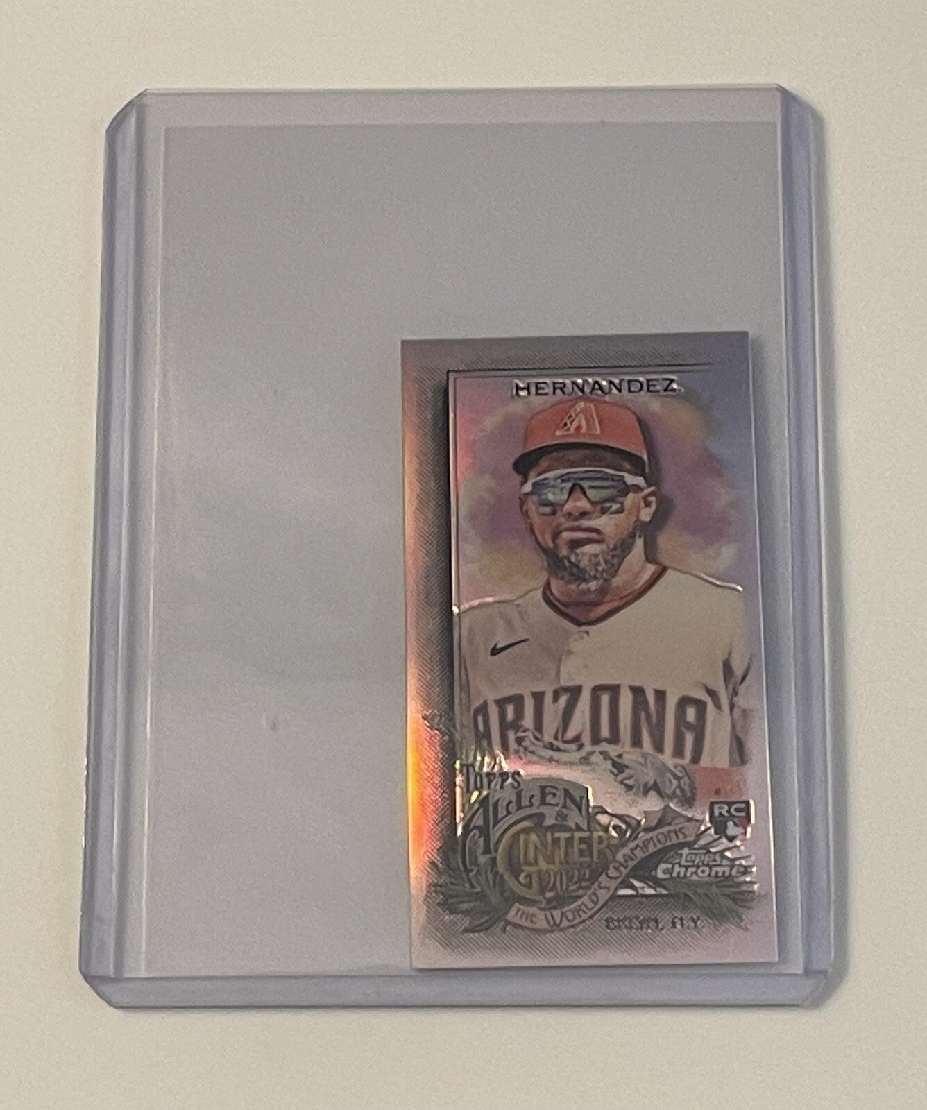 Yonny Hernandez Mini RC 2022 Topps Allen & Ginter REFRACTOR #47 MLB Diamondbacks