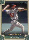 Tom Glavine 2022 Topps X Showdown MLB trading card Atlanta Braves pitcher pitching