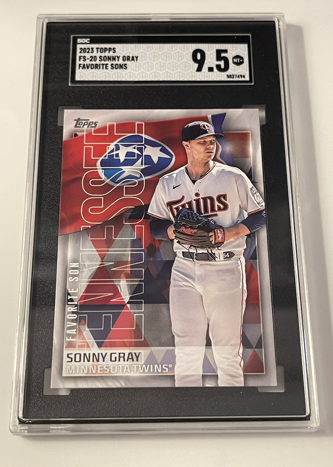 Sonny Gray Favorite Sons 2023 Topps Series 2 FS-20 PSA 9.5 - MLB Minnesota Twins