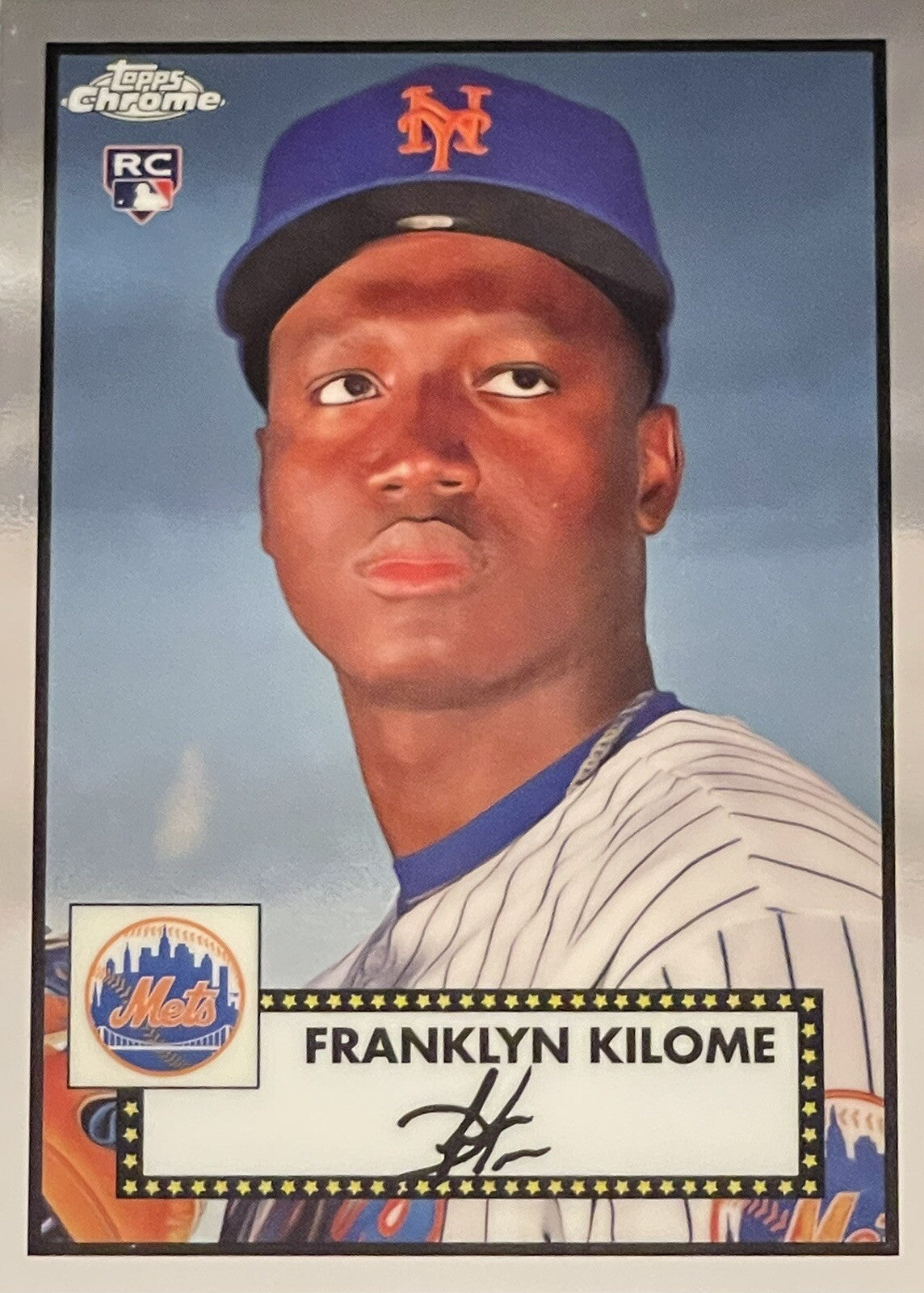 2021 Topps Chrome Platinum Anniversary FRANKLYN KILOME RC Card #68 MLB NY Mets