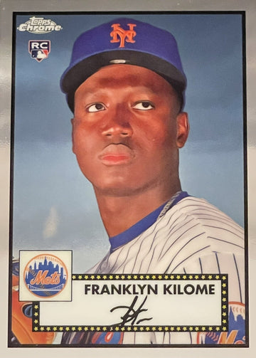 2021 Topps Chrome Platinum Anniversary FRANKLYN KILOME RC Card #68 MLB NY Mets