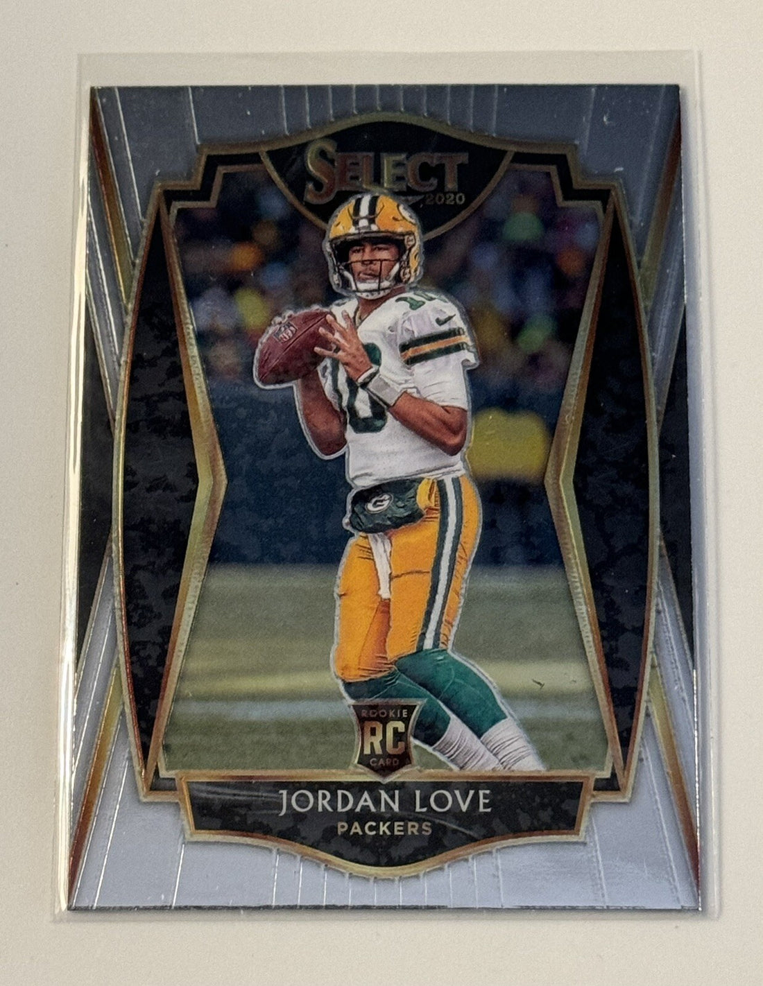 2020 Panini Select Football Jordan Love Card RC 147 - NFL Green Bay Packers Card