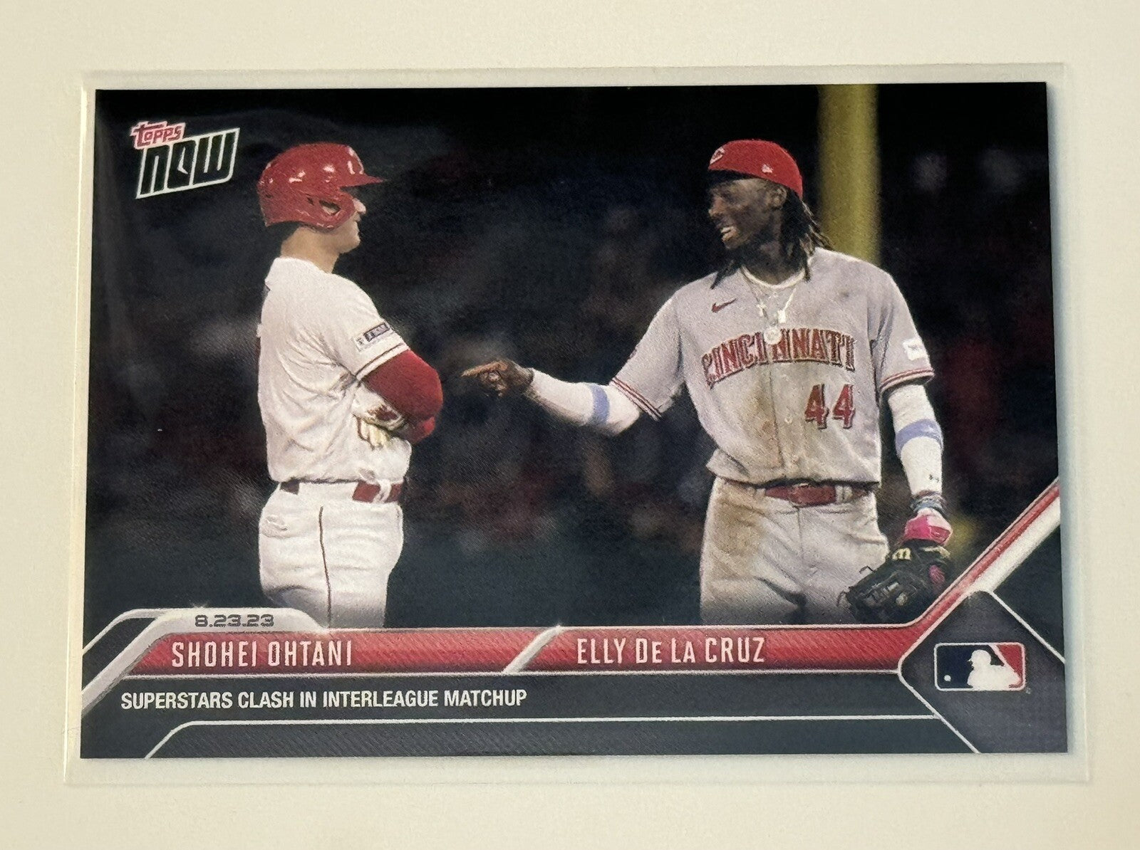 Iconic Elly De La Cruz / Shohei Ohtani Together! 2023 MLB TOPPS NOW® - Card 750