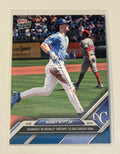 11/49* Bobby Witt Jr. Blue Parallel 2024 Topps Now MLB Royals 200 XBHs Card #596