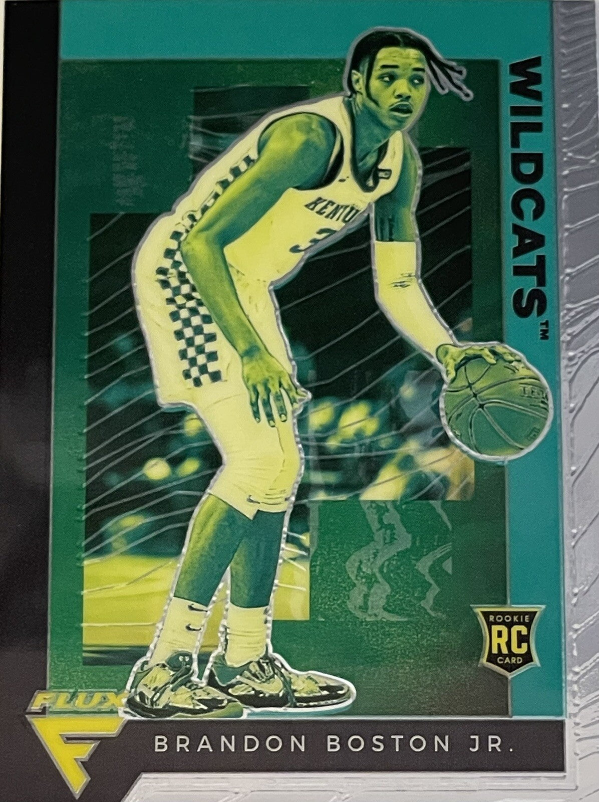 BRANDON BOSTON JR Rookie FLUX BRONZE PRIZM RC #250 2021 - CHRONICLES DRAFT PICKS