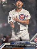 3/5! Shota Imanaga RC* - 2024 MLB TOPPS NOW Card 647 COMBINED NO-NO Chicago Cubs