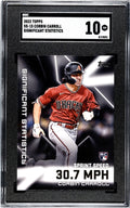 2023 Topps Corbin Carroll #SS-15 Significant Statistics Arizona D-Backs - SGC 10