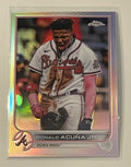 2022 Topps Chrome Ronald Acuna Jr.* Refractor Card #165 MLB Atlanta Braves Chop*