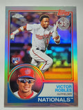 Victor Robles 2018 Topps Chrome 1983 Retro 35th Anniversary Refractor RC #83T-8