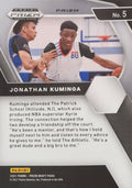 Jonathan Kuminga 2021 Panini Prizm Draft Picks # 5 Red Ice Prizm NBA G League