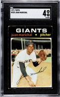 1971 Topps JUAN MARICHAL SF GIANTS SGC 4 Card #325 - 54 HOF Players In This Set!