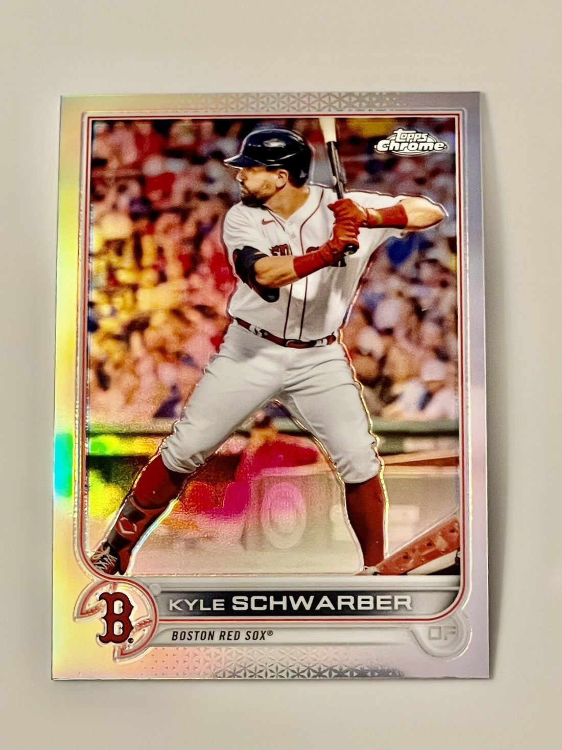 2022 Topps Chrome Refractor #110 Kyle Schwarber Philadelphia Phillies