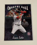 Juan Soto* 2019 TOPPS THROWBACK THURSDAY CRYSTAL BALL MLB Nationals/Yankees #186
