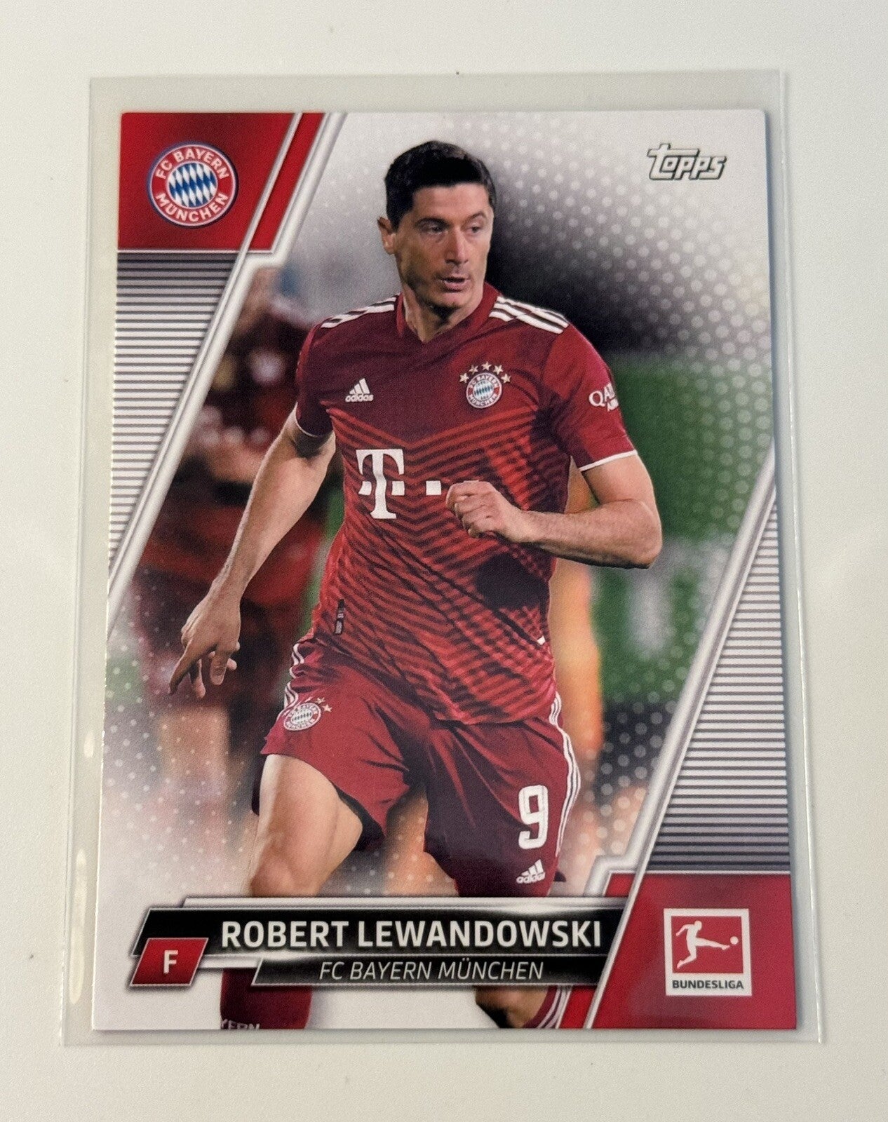 2021-22 Bundesliga Robert Lewandowski Futbol FC Bayern Munchen Soccer Card #152*