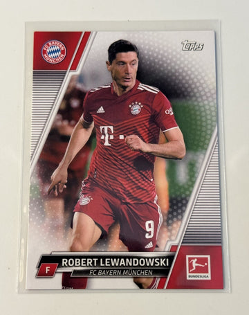 2021-22 Bundesliga Robert Lewandowski Futbol FC Bayern Munchen Soccer Card #152*