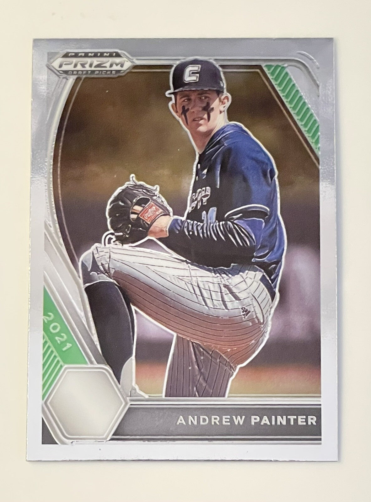 2021 Panini Prism Draft Andrew Painter* RC Card #PDP-13 - MLB Prospect Phillies*