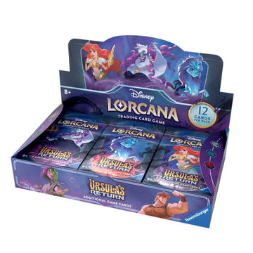 BUNDLE Disney LorcanaUrsula’s Return Booster Box + Palace Heist Sealed Ravensbu