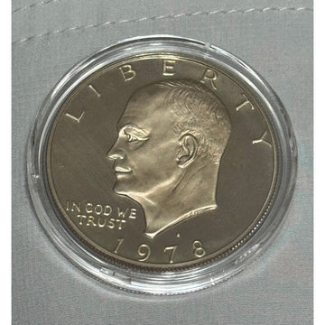 1978-S* Eisenhower Dollar Proof Coin Ike $1 San Francisco Mint Encapsulated MINT