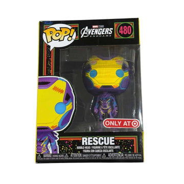 Funko Pop Avengers Endgame Rescue #480 Target Exclusive vinyl figure in multicolor armor, new in box