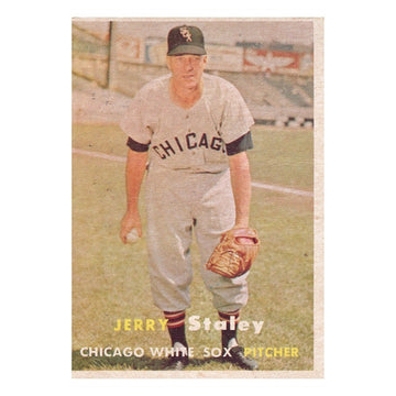 Jerry Staley 1957 Topps #227 MLB Chicago White Sox Vintage VG Raw Card