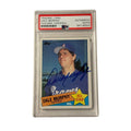 Dale Murphy signed 1988 Topps All Star baseball card PSA DNA certified Braves collectible