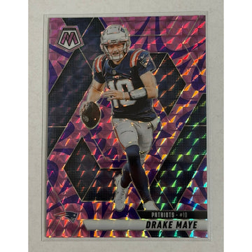 2025 Panini Mosaic Drake Maye 28 2025 Panini Mosaic Drake Maye 28 NFL New England Patriots Mosaic Prizm QB