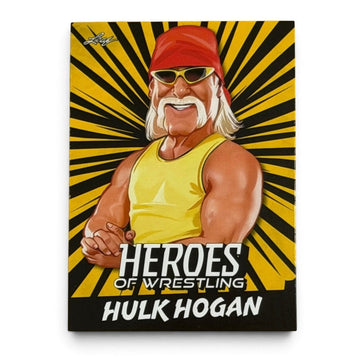 2023 Leaf Heroes of Wrestling Hulk Hogan B-4 WWE WWF WCW Wrestling Card