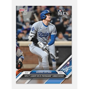ONLY 6102 Printed Shohei Ohtani 2024 Topps NOW 845 NLCS MLB Dodgers HR
