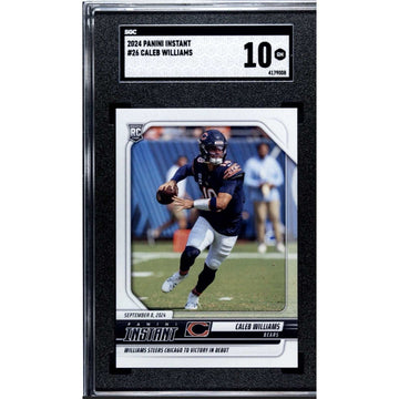 2024 Panini Instant Caleb Williams RC #26 Chicago Bears graded SGC 10 football rookie card