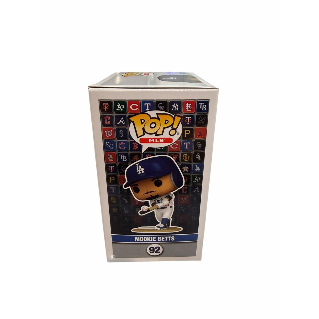 Funko Pop #92 Mookie Betts MLB Los Angeles Dodgers Vinyl Figure Baseball