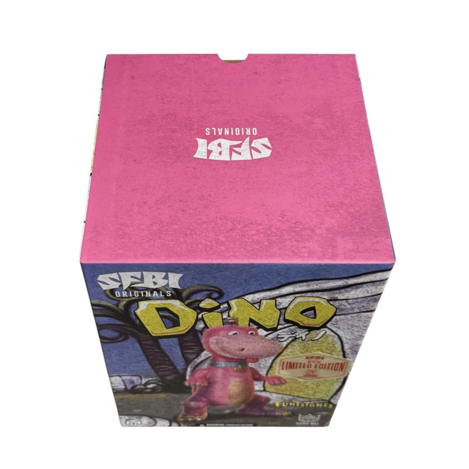 SFBI Originals 2018 Dino limited edition sealed Flintstones vinyl art toy figure in original packaging