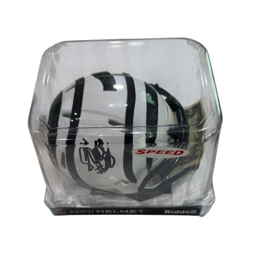 Corey Dillon Signed Cincinnati Bengals Riddell Speed Mini Helmet NFL Auto