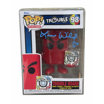 AUTOGRAPHED Trouble Board Funko Pop 98 Tom Wilson Signed JSA Retro Toy