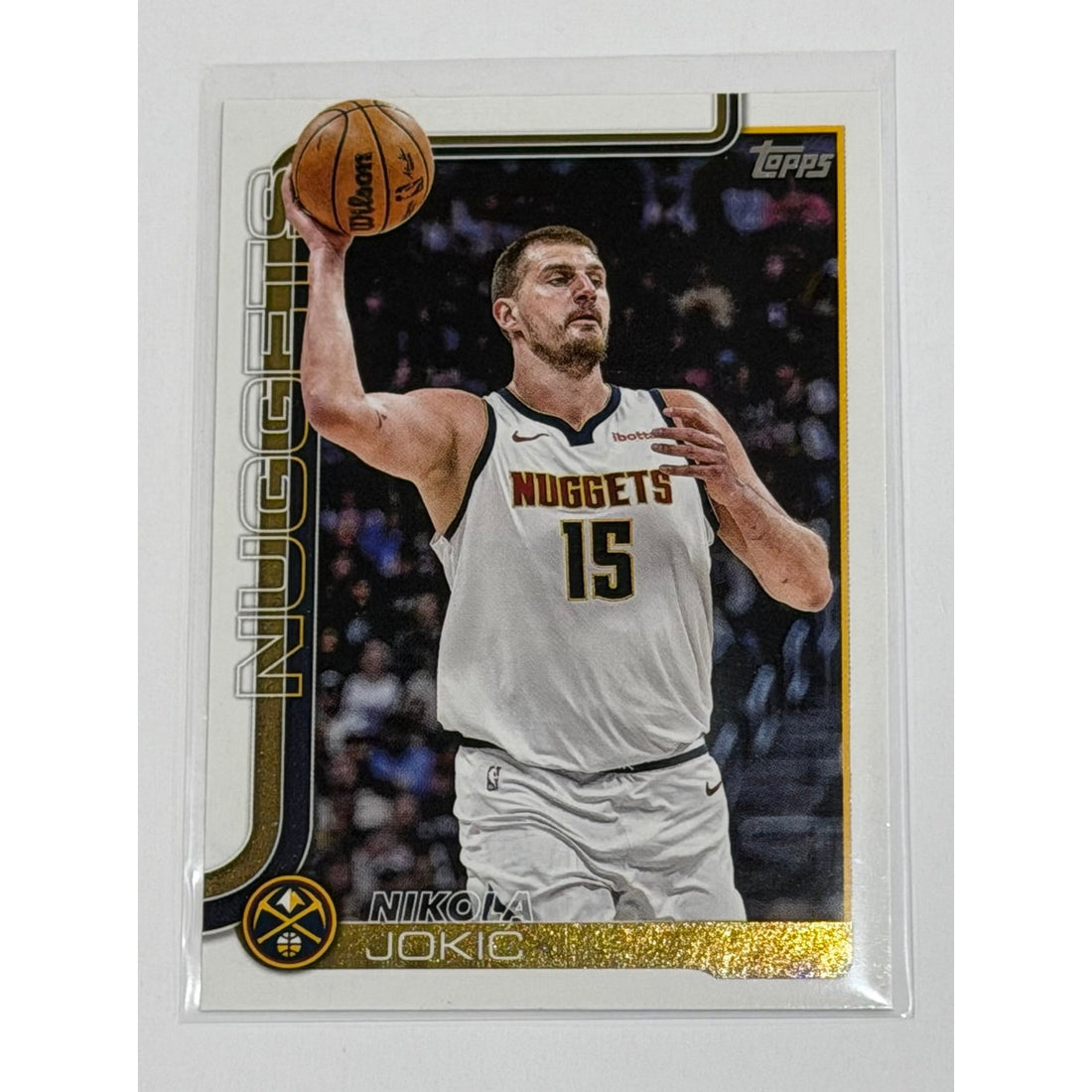 Nikola Jokic Topps Nikola Jokic 2025 Topps Flagship 101 NBA Denver Nuggets MVP Card