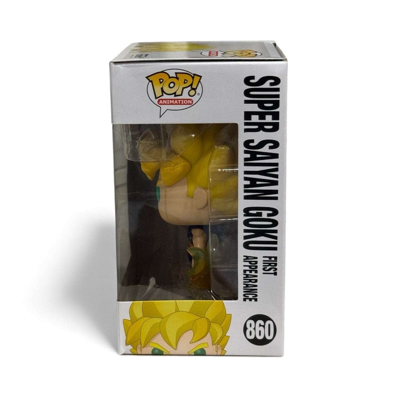 Funko Pop Animation Dragon Ball Z Super Saiyan Goku #860 collectible figure in original box