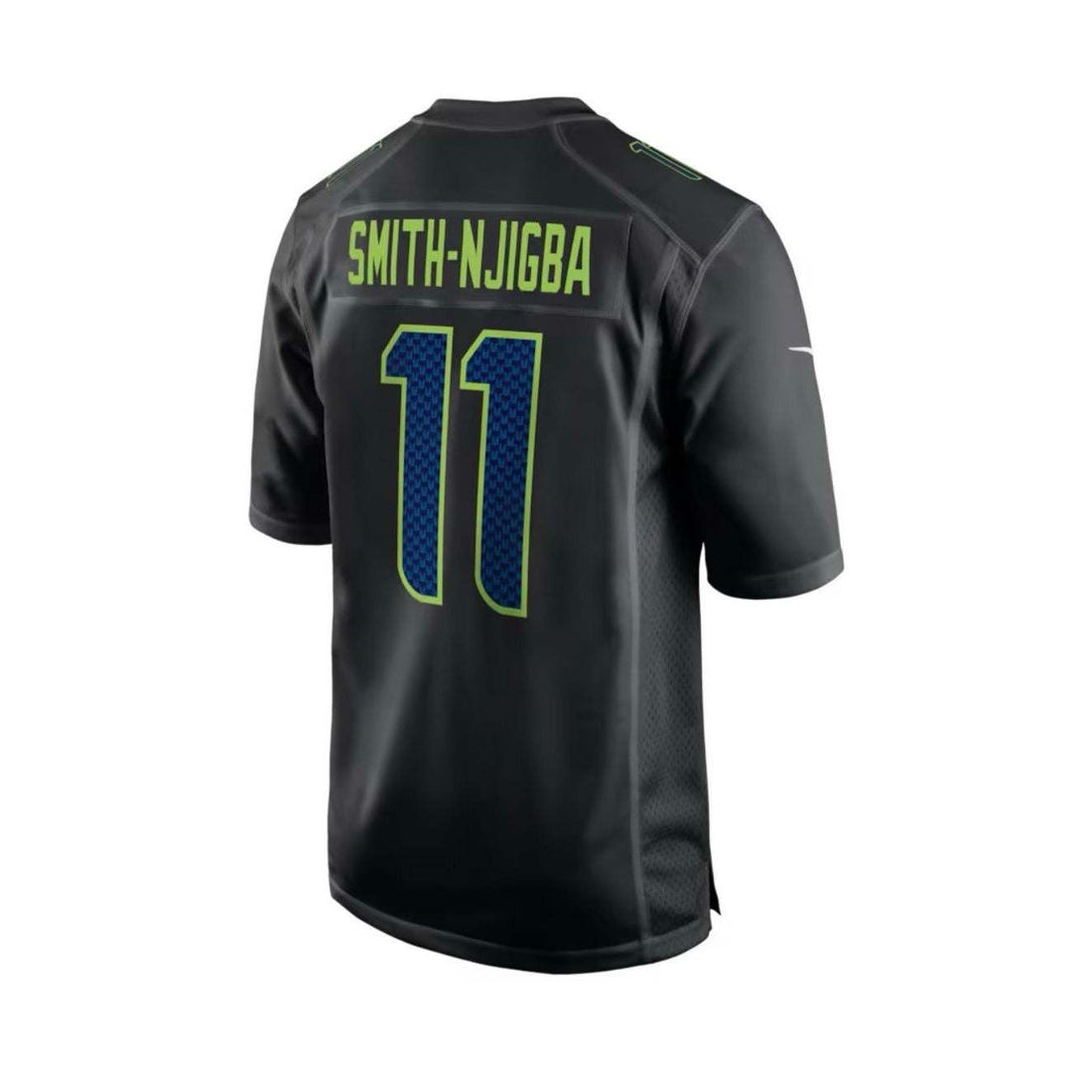 Jaxon Smith-Njigba NFL Seattle Seahawks Black Super Bowl Jersey #11 Size Large