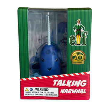 New-SEALED Elf Talking Narwhal RP Minis 20th Anniversary Christmas Movie