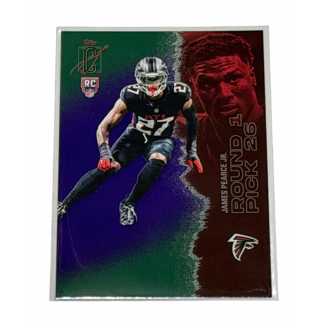 James Pearce Jr RC 2025 Topps James Pearce Jr RC 2025 Topps Signature Class NFL Atlanta Falcons Card 130